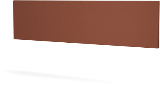 Zet Storage System, 60in, Back Panel and Magazine Shelf - Audo Copenhagen - Shelving - Back Panel - Brick Red - HORNE